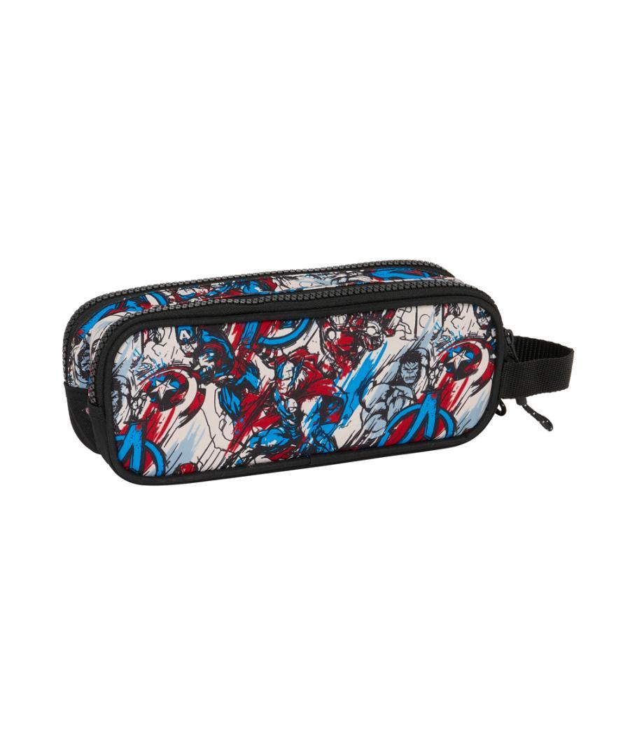 Bolso escolar portatodo safta doble avengers forever 60x210x80 mm