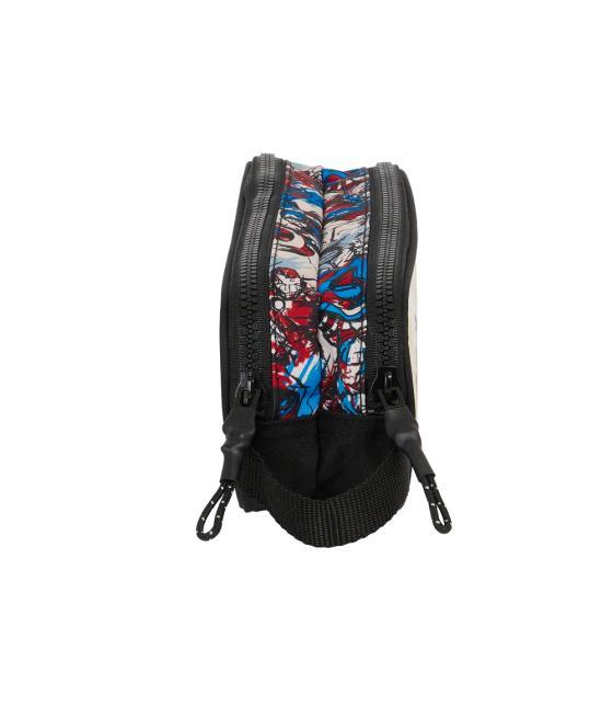 Bolso escolar portatodo safta doble avengers forever 60x210x80 mm