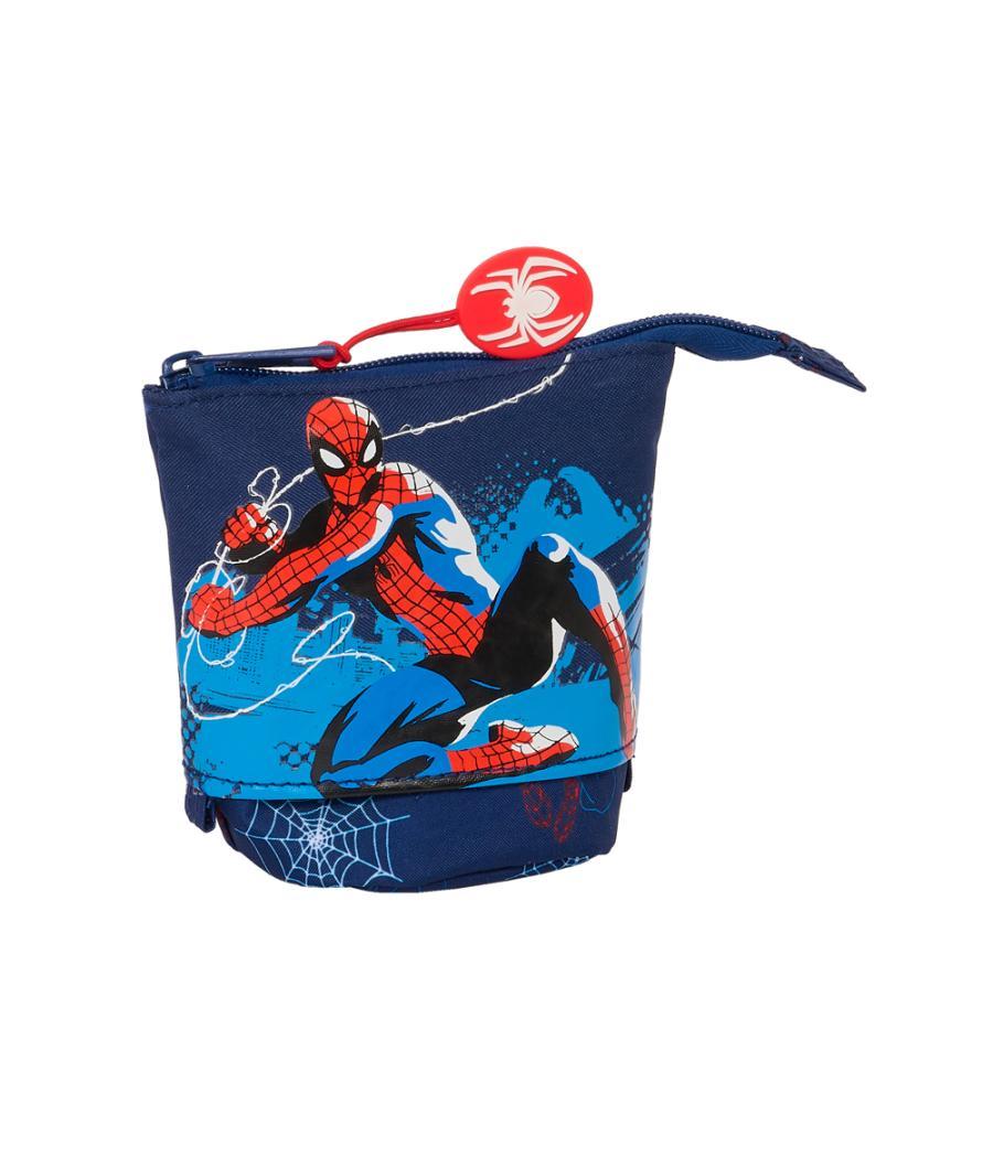 Bolso escolar portatodo safta cubilete spiderman neon 60x80x190 mm