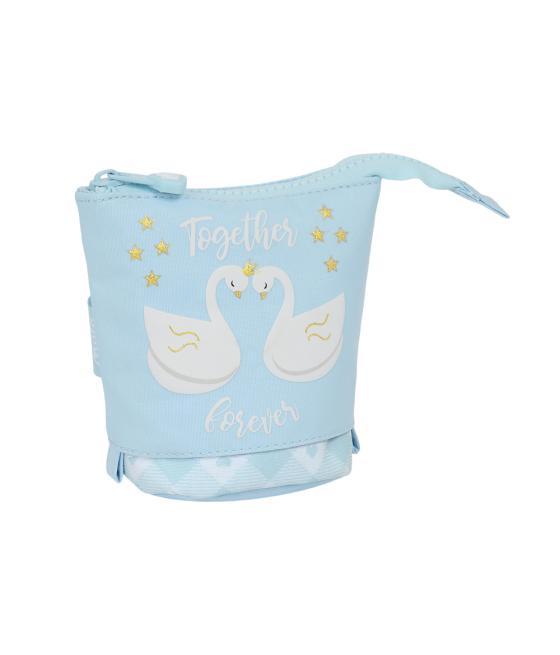 Bolso escolar portatodo safta cubilete glowlab cisnes 60x80x190 mm