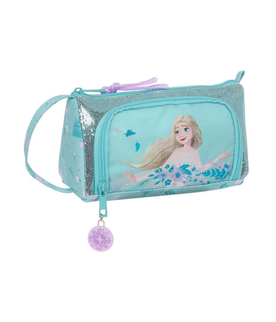 Bolso escolar portatodo safta con bolsillo desplegable vacío frozen ii hello spring 85x200x110 mm