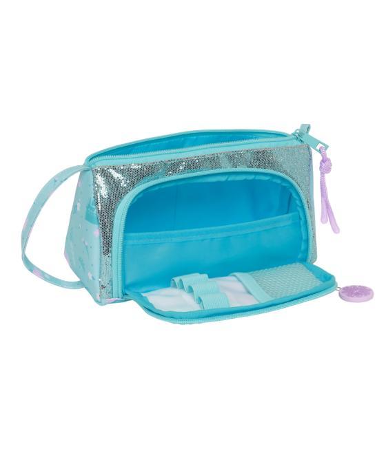 Bolso escolar portatodo safta con bolsillo desplegable vacío frozen ii hello spring 85x200x110 mm