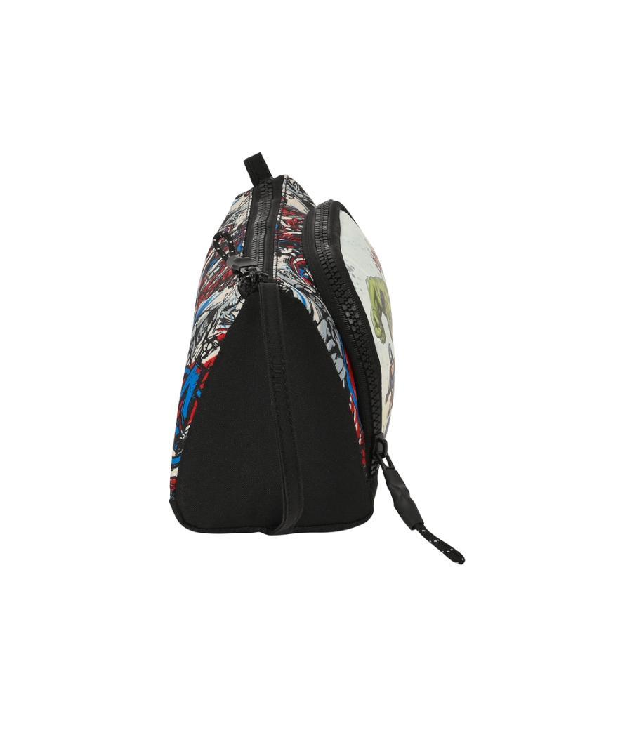 Bolso escolar portatodo safta con bolsillo desplegable vacío avengers forever 85x200x110 mm