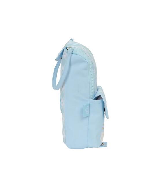 Bolso escolar portatodo safta con asa glowlab cisnes 60x60x210 mm