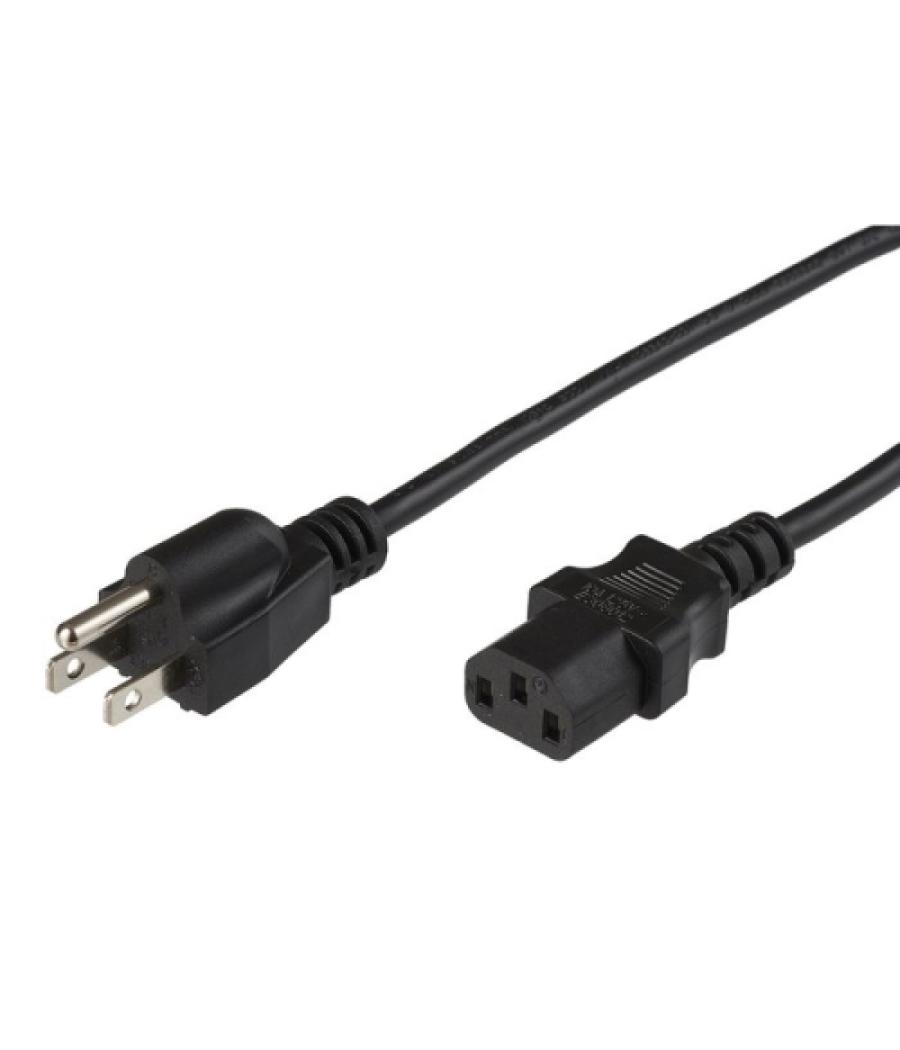 Microconnect power cord us type b - c13, 1.8m nema5-15p a c13