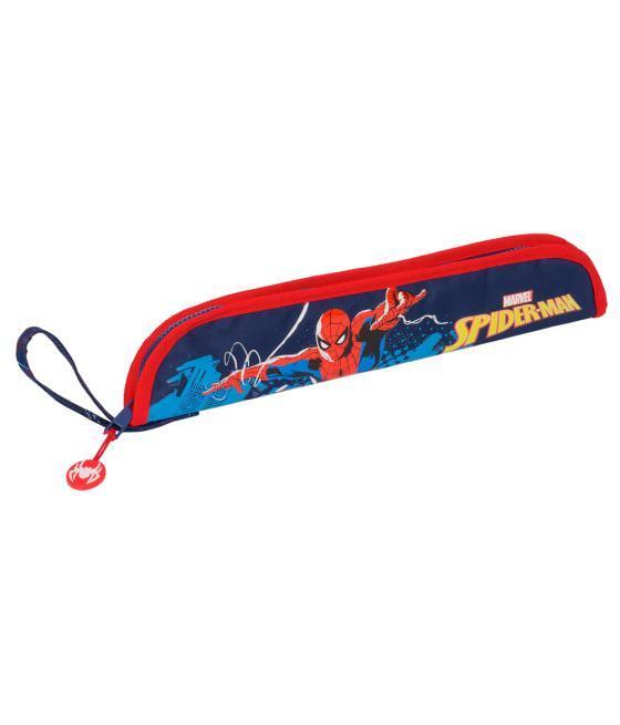 Portaflauta safta spiderman neon 20x370x80 mm