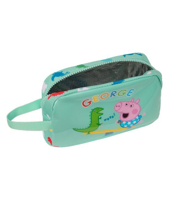 Portadesayunos safta termo peppa pig george 65x215x120 mm