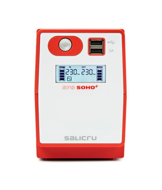 Salicru - sai sps soho+ 850va/480w in-line - 2xusb - lcd - nueva revisiÓn