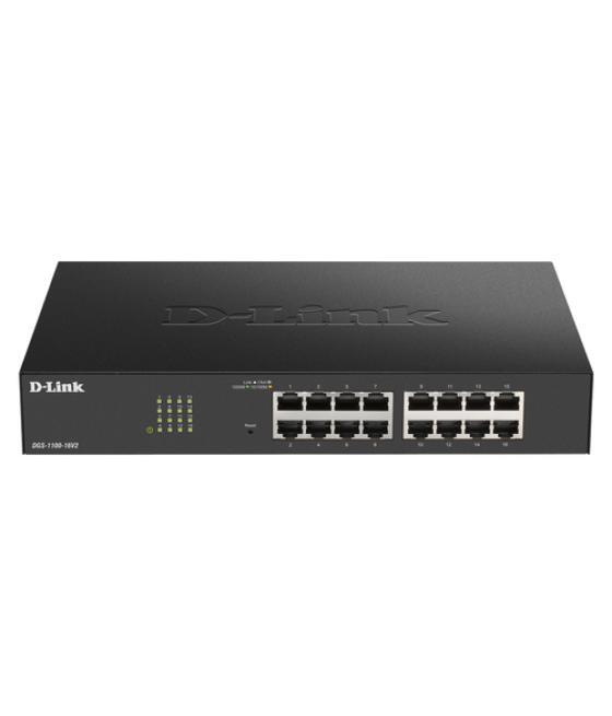 D-link - dgs-1100-16v2 switch 16xgb - semigestionable