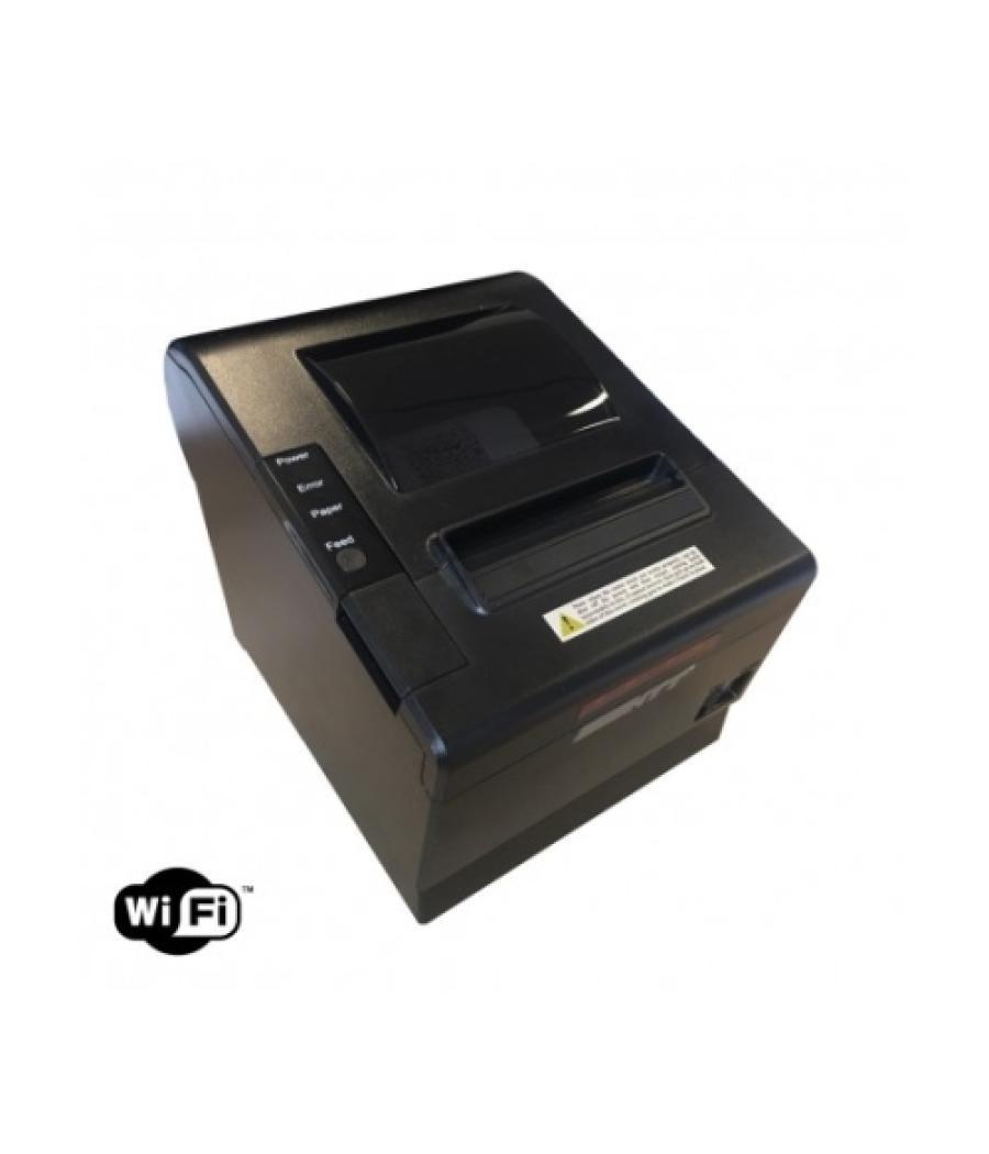 Impresora de tickets térmica epos-81w - 250mm/s - usb + ethernet + wifi - corte automático parcial o completo - 80mm - avisador 