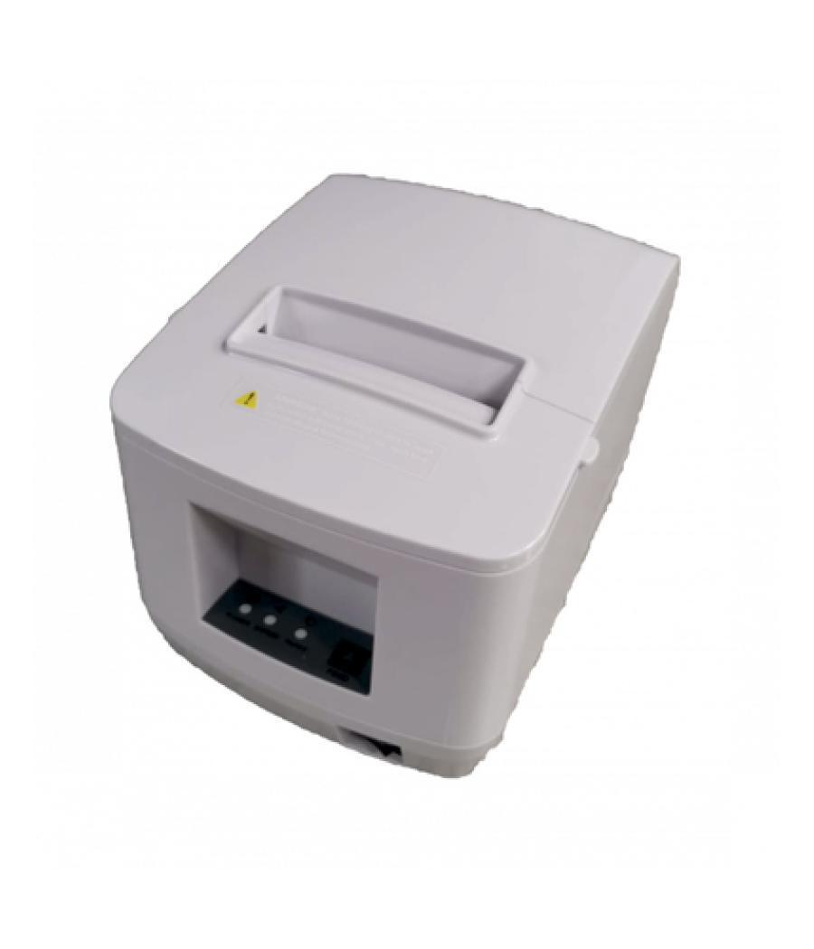 Itp-83 w impresora térmica de 80mm., con cortador, velocidad 260 mm, serie usb y ethernet, blanca