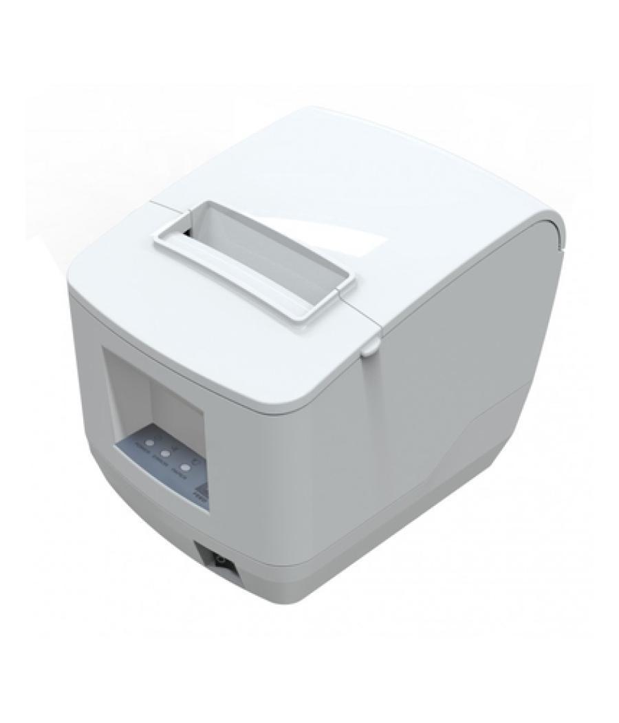 Itp-83 w impresora térmica de 80mm., con cortador, velocidad 260 mm, serie usb y ethernet, blanca
