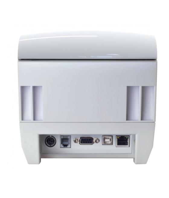 Itp-83 w impresora térmica de 80mm., con cortador, velocidad 260 mm, serie usb y ethernet, blanca