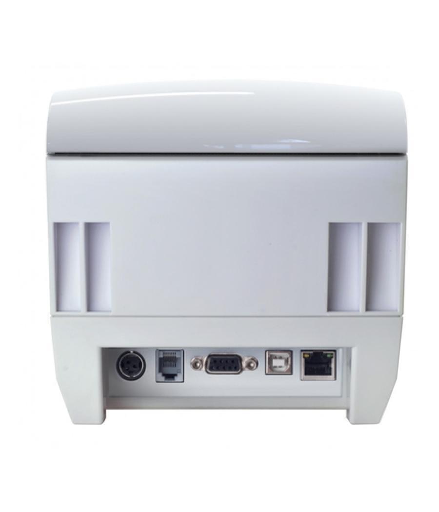 Itp-83 w impresora térmica de 80mm., con cortador, velocidad 260 mm, serie usb y ethernet, blanca