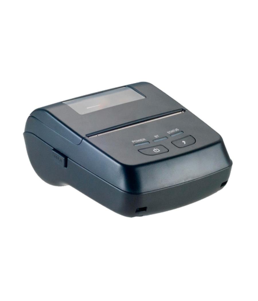 Itp-80 portable bt impresora térmica portátil 80mm, 70 mm/seg, bluetooth, usb, negra, con funda incluida