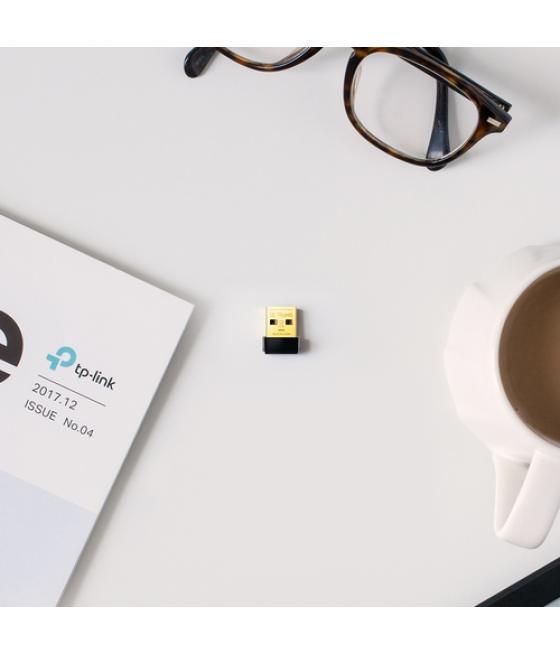 Tp-link - archer t2u nano adaptador inalámbrico nano usb doble banda ac600