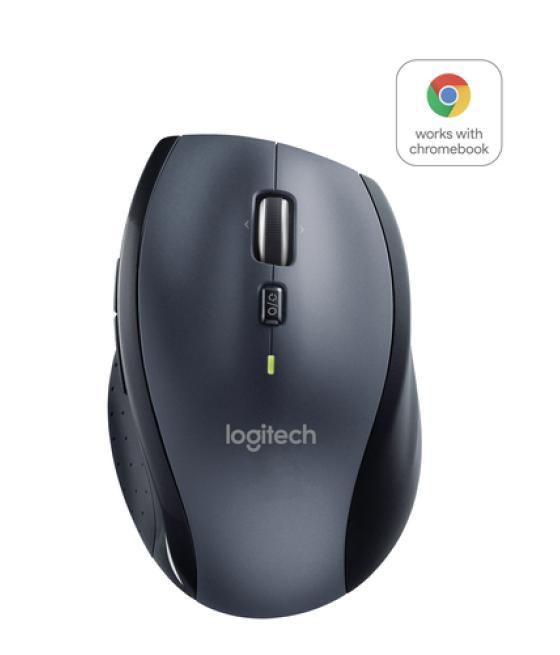 Logitech - ratón inalámbrico marathon m705 - Óptico - wireless - negro