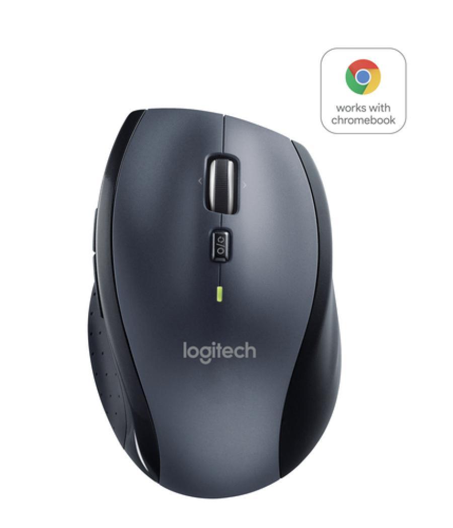 Logitech - ratón inalámbrico marathon m705 - Óptico - wireless - negro