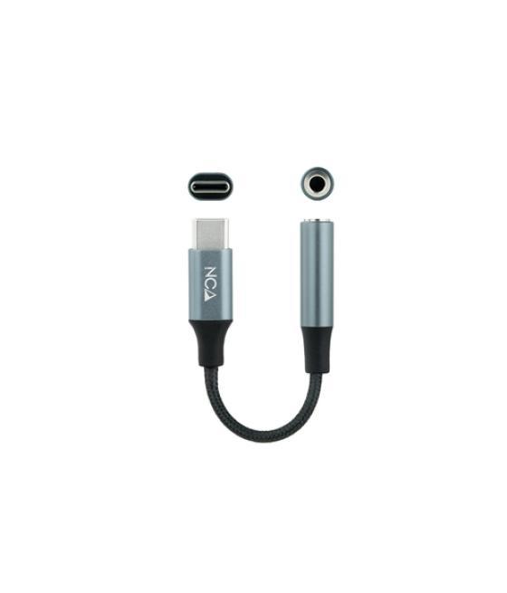 Adaptador usb tipo-c usb-c macho a jack 3.5 hembra