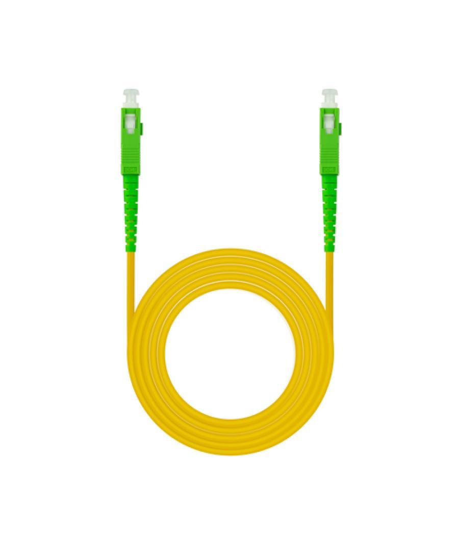 Cable de fibra ptica g657a2 nanocable 10.20.0020/ lszh/ 20m/ amarillo