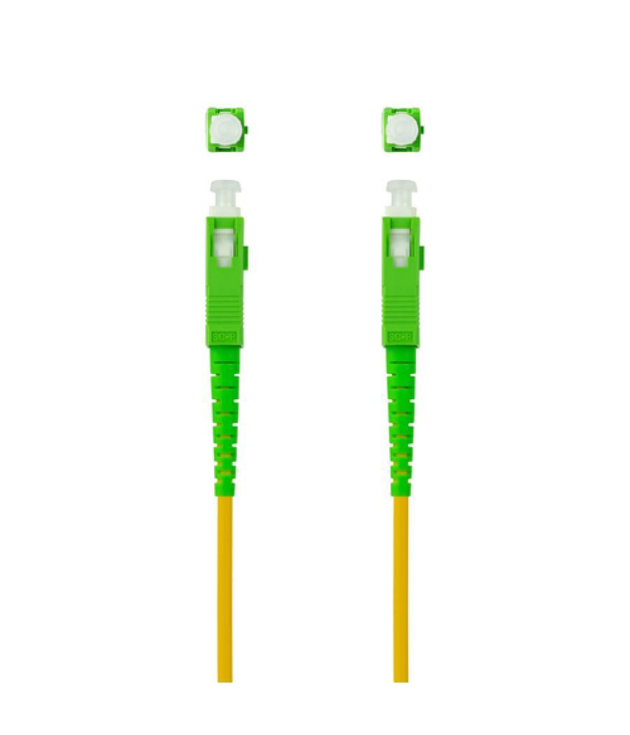 Cable de fibra ptica g657a2 nanocable 10.20.0020/ lszh/ 20m/ amarillo