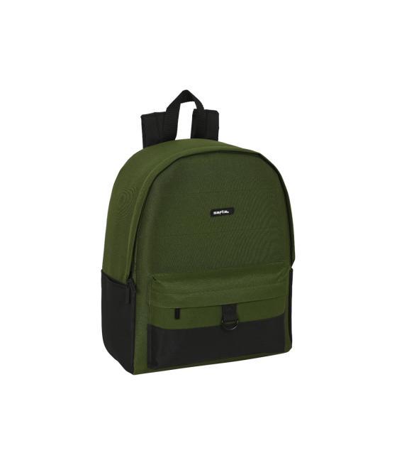 Mochila safta para portatil 14,1\" dark forest 160x310x410 mm