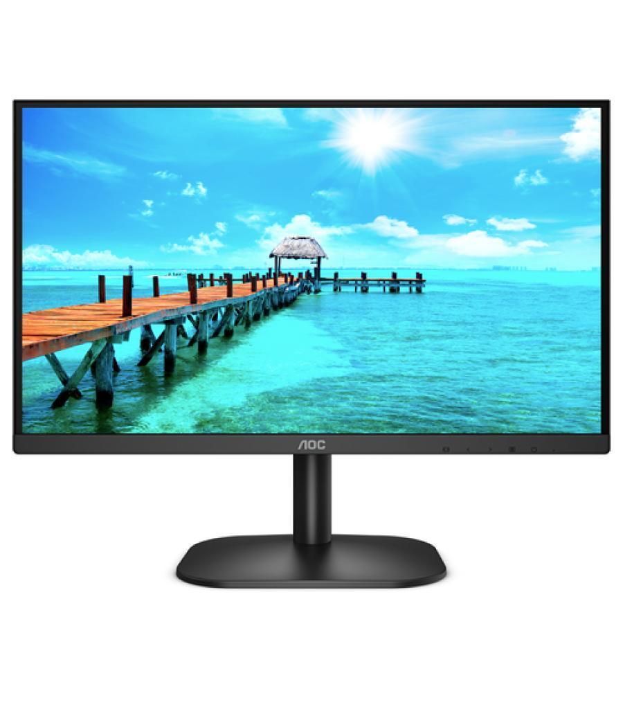 Aoc - monitor led b2 24b2xdam - 23.8" - 1920 x 1080 - fhd - pantalla mate - 4 ms - altavoces incorporados - vesa - vga, dvi, hdm