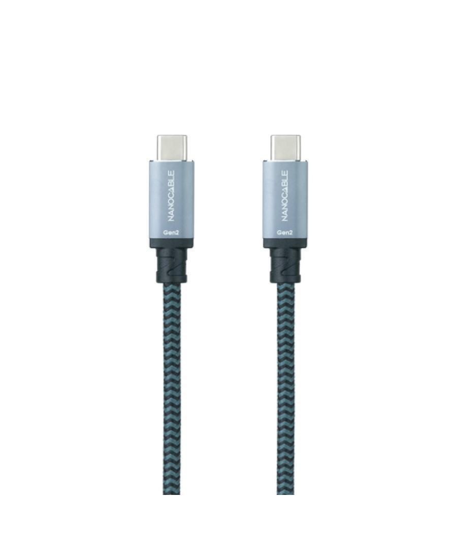 Cable usb 3.1 gen2 5a usb-c/m-usb-c/m neg/gr 1.5 m