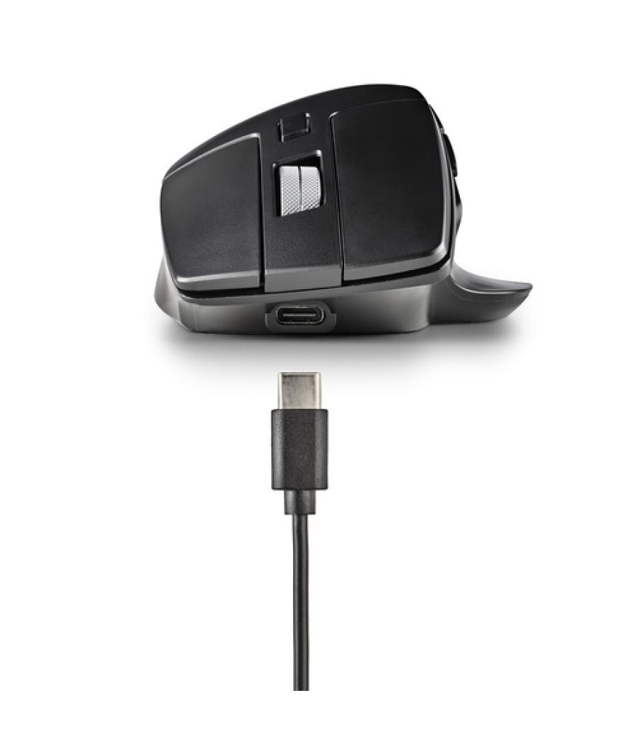 Ngs - ratón inalámbrico por bluetooth hit-rb - batería recargable - hasta 1600 dpi - negro