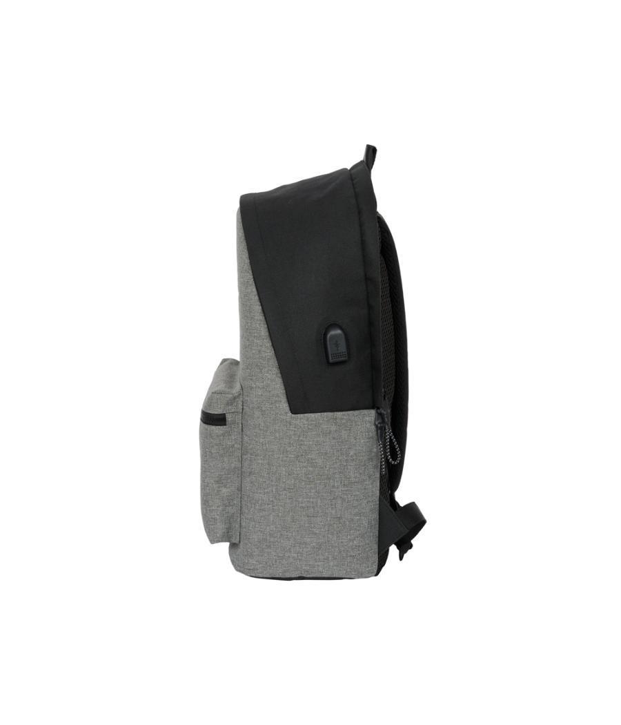 Mochila safta doble para portatil 15,6\" + usb ecko unltd. rhino 180x310x440 mm