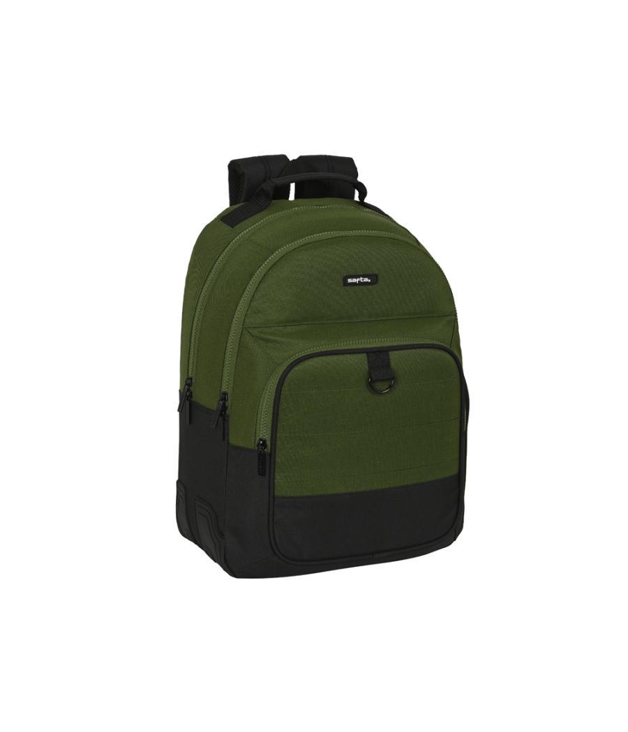 Mochila safta doble con cantóneras adaptable a carro safta dark forest 150x320x420 mm