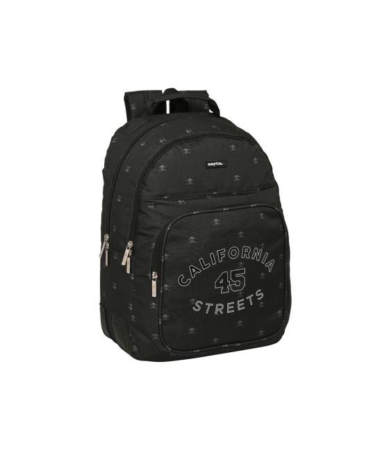 Mochila safta doble con cantóneras adaptable a carro safta california 150x320x420 mm