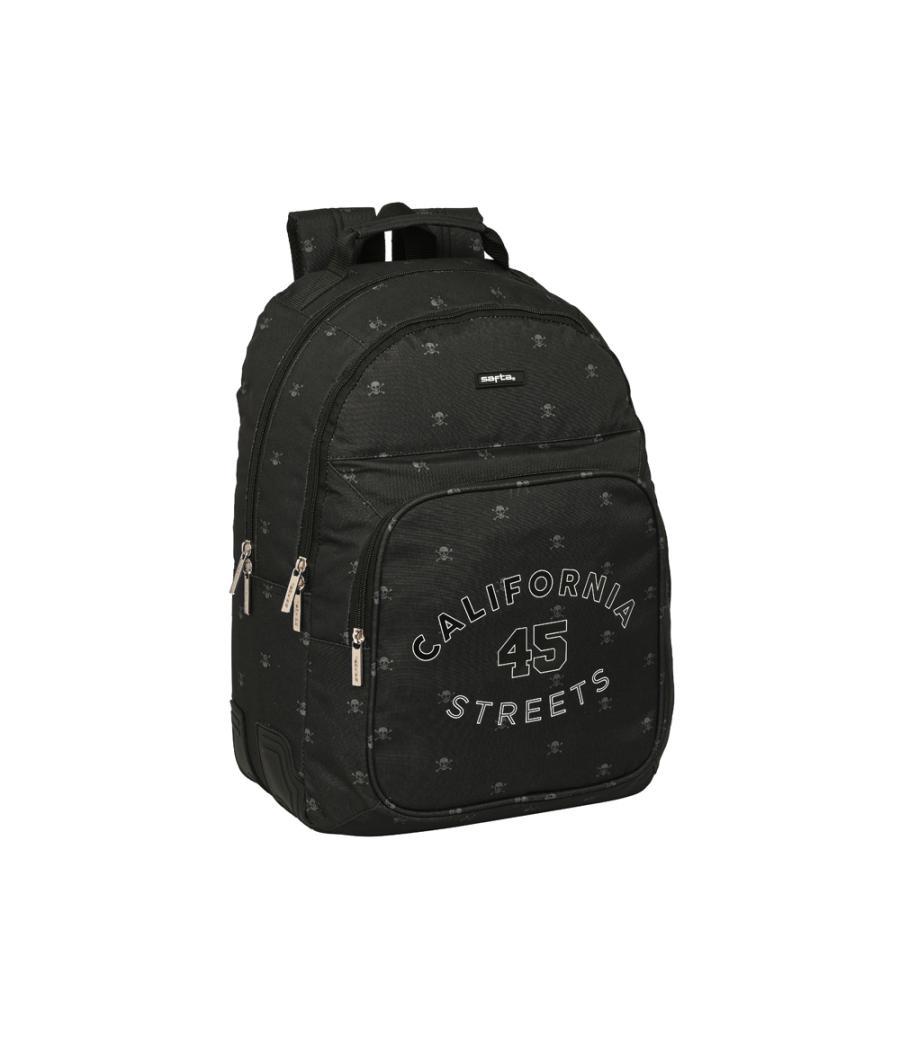 Mochila safta doble con cantóneras adaptable a carro safta california 150x320x420 mm