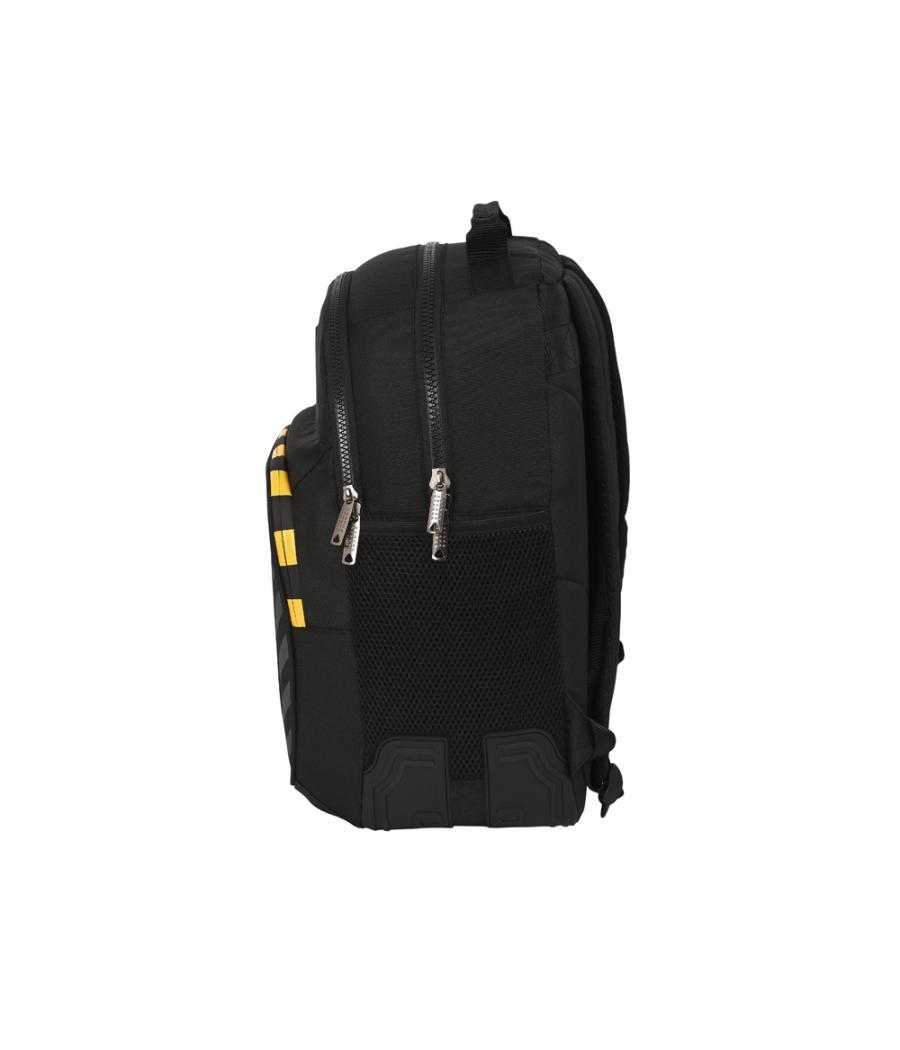 Mochila safta doble con cantóneras adaptable a carro reciclado blackfit8 zone 150x320x420 mm