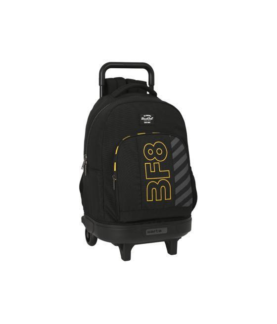 Mochila safta grande con ruedas compact extraible reciclada blackfit8 zone 220x330x450 mm