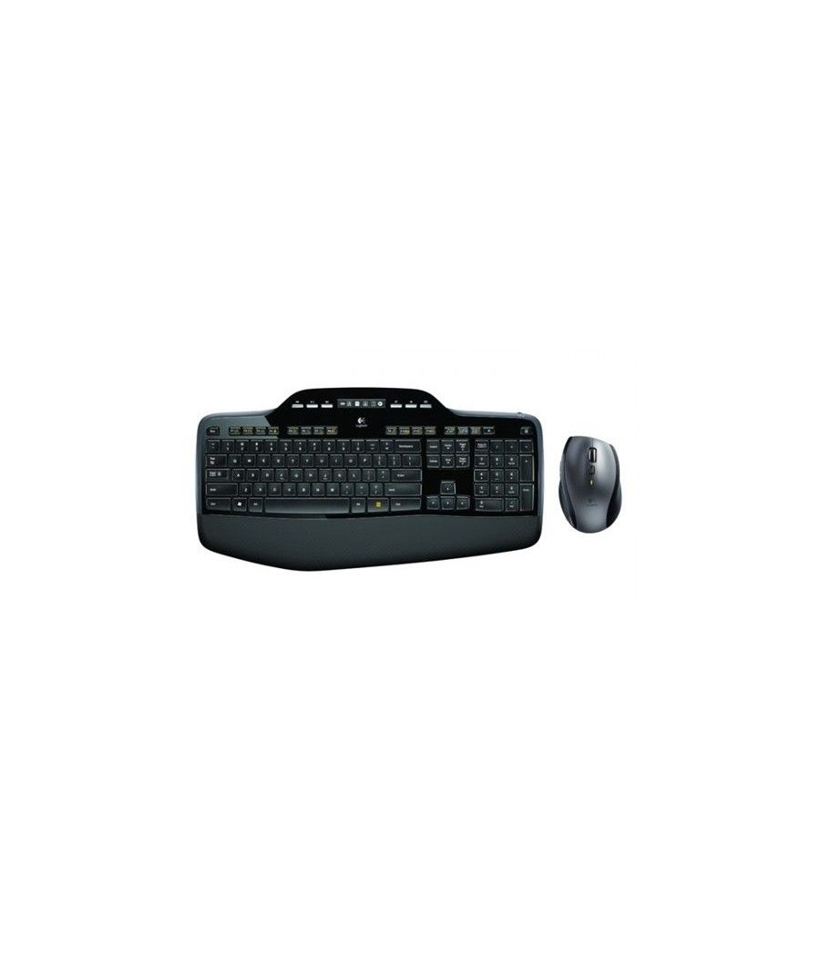 Logitech wireless desktop mk710 - teclado - inalámbrico - 2.4 ghz - ratón - receptor inalámbrico usb - español - Imagen 1