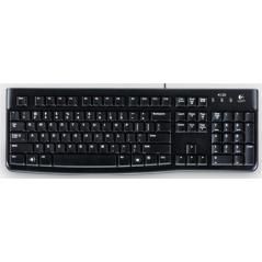 Logitech keyboard k120 - teclado - usb - negro - oem - Imagen 1
