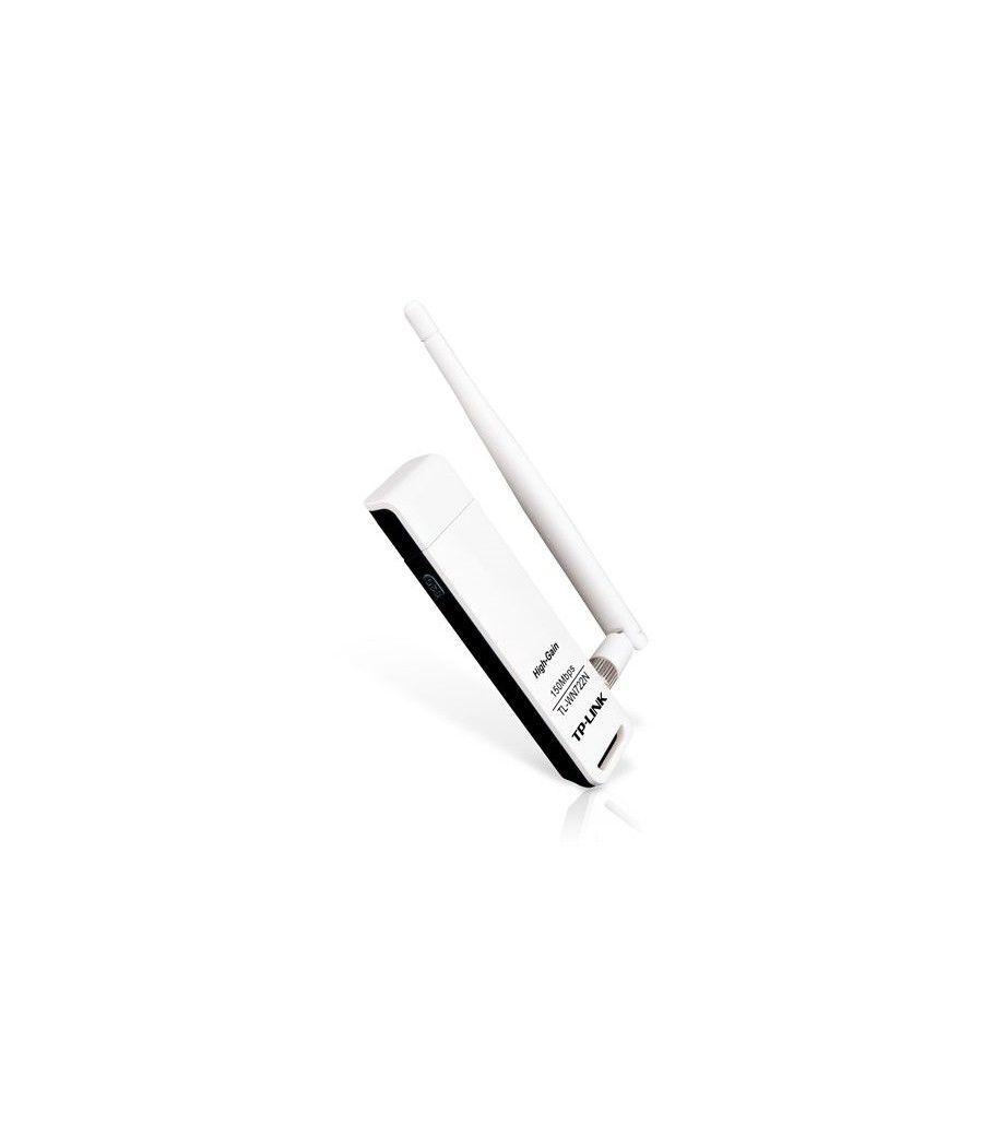 Tplink - tl-wn722n - adaptador de red usb wireless lite n 150mbps antena desmontable - Imagen 1