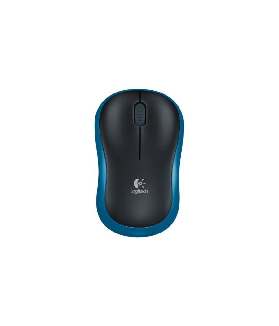Logitech wireless mouse m185 - ratón - inalámbrico - 2.4 ghz - receptor inalámbrico usb - azul - Imagen 1