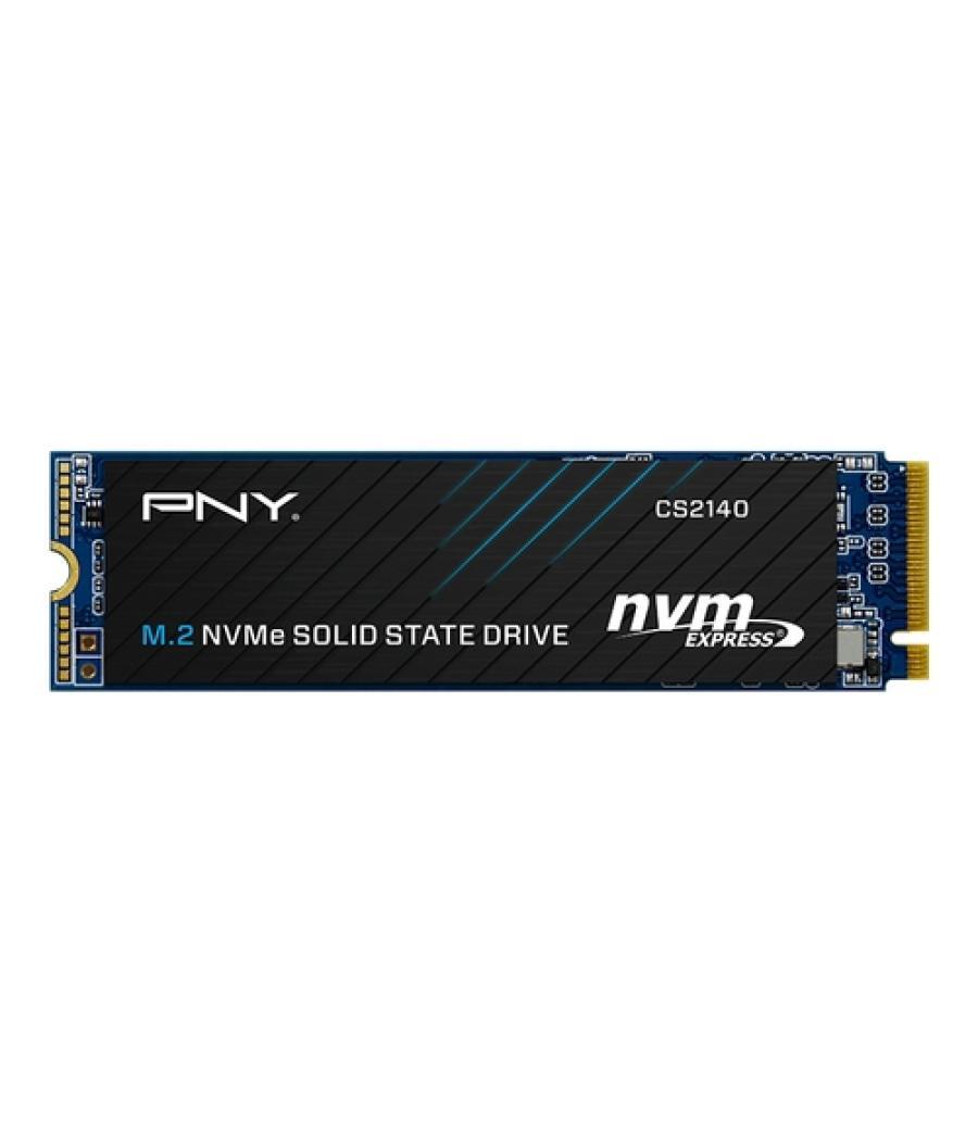 Pny cs2140 gen4 1tb - nvme - m.2 2080 - 3d flash memory - hasta 3600 mb/s lectura - hasta 3200 mb/s escritura