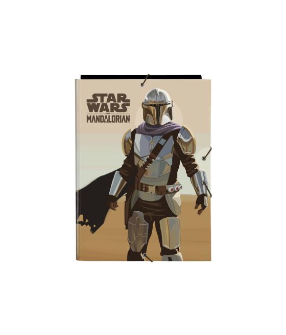 Carpeta safta gomas folio tres solapas the mandalorian this is the way 25x260x335 mm