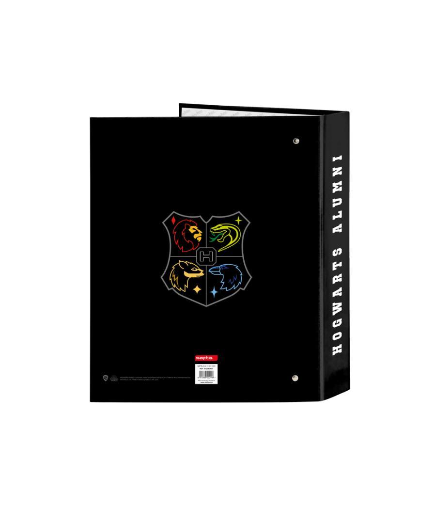 Carpeta safta cartón folio 4 anillas lomo ancho harry potter house of champions 60x270x300 mm