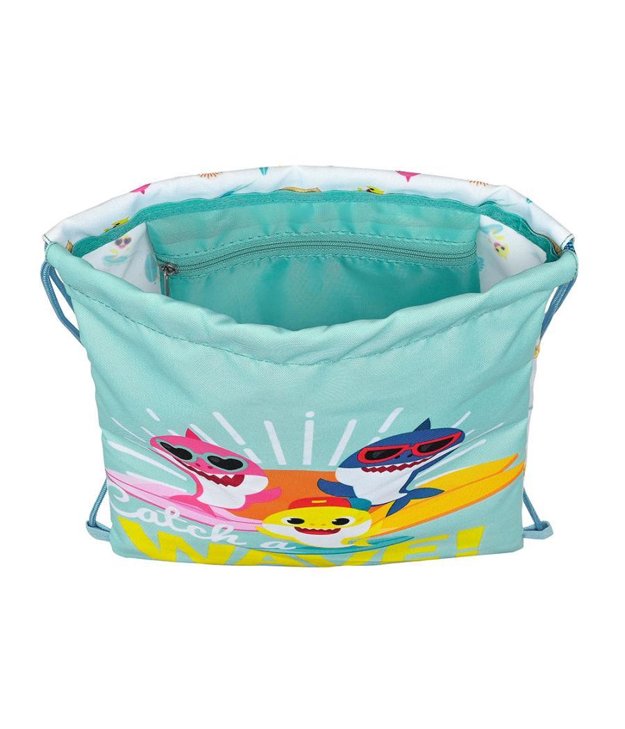 Saco plano safta junior baby shark surfing 10x260x340 mm