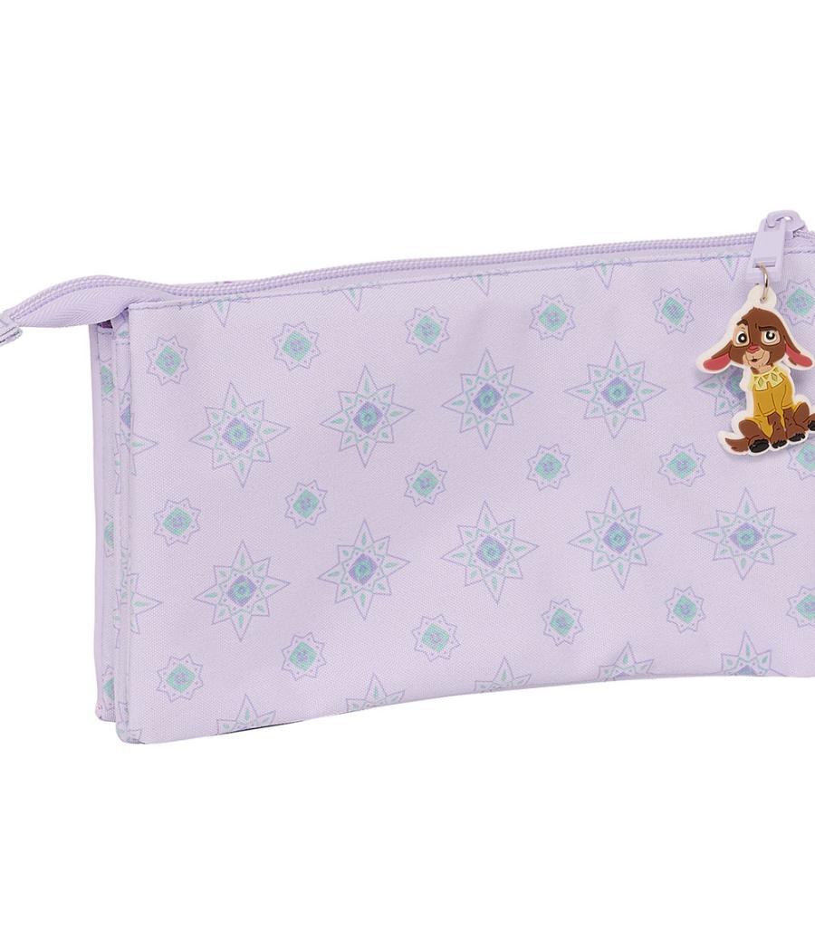 Bolso escolar portatodo safta triple wish 30x220x120 mm