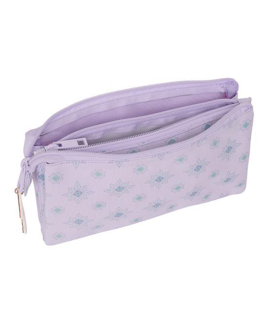 Bolso escolar portatodo safta triple wish 30x220x120 mm