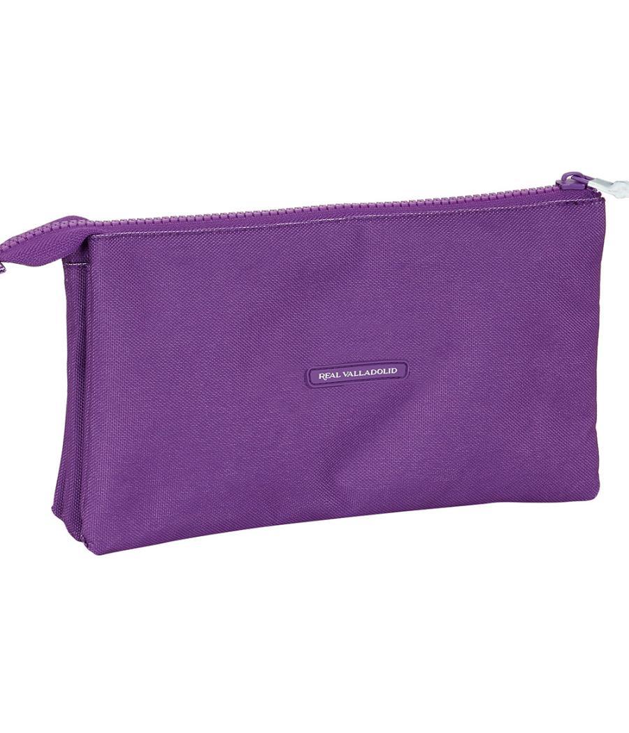 Bolso escolar portatodo safta triple real valladolid 30x220x120 mm