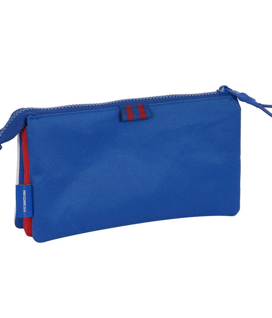 Bolso escolar portatodo safta triple f.c. barcelona 2 equipacion 23/24 30x220x120 mm