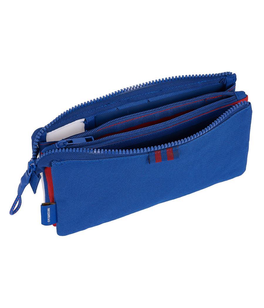 Bolso escolar portatodo safta triple f.c. barcelona 2 equipacion 23/24 30x220x120 mm