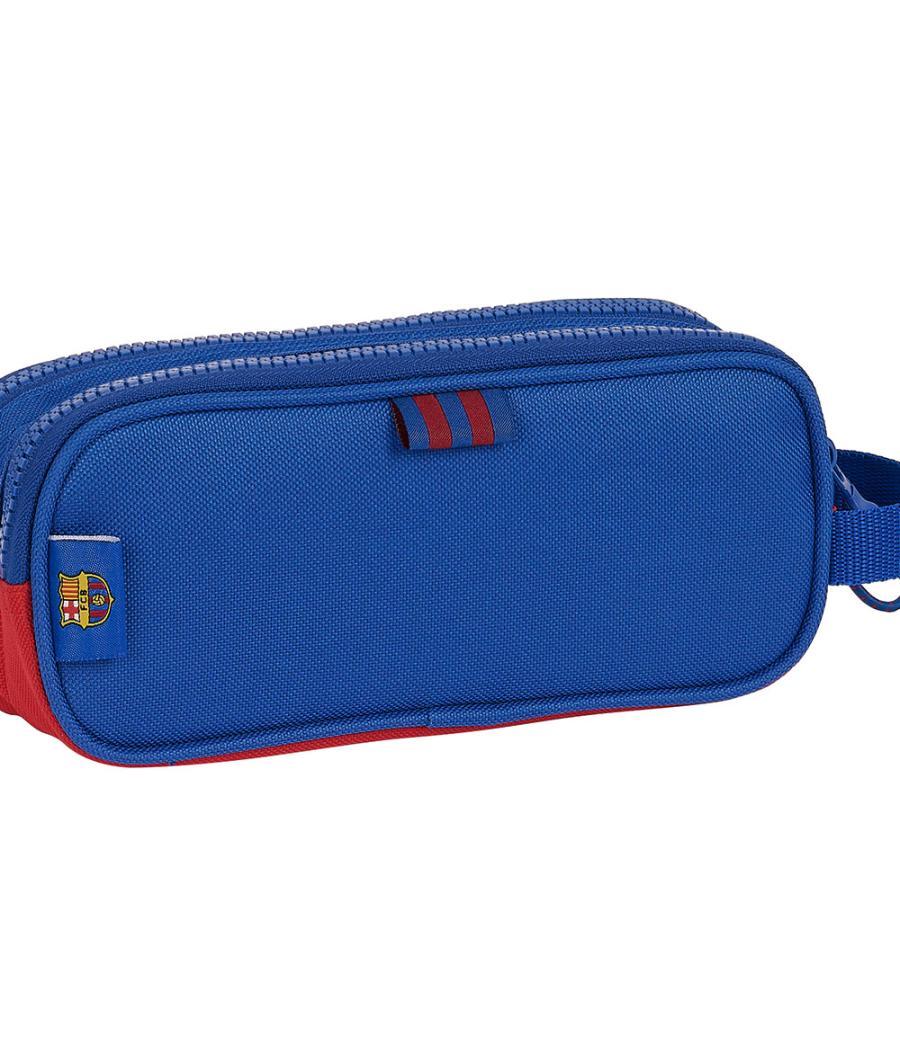 Bolso escolar portatodo safta doble f.c. barcelona 2 equipacion 23/24 60x210x80 mm