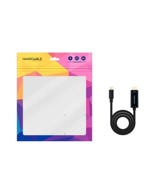 Cable conversor usb-c/m a hdmi/m 4k@30hz 3 m